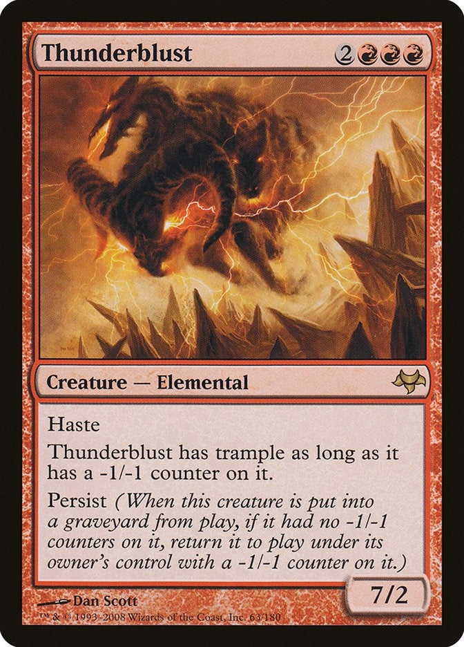 Image for Thunderblust (63) [Eventide] - Magic: The Gathering