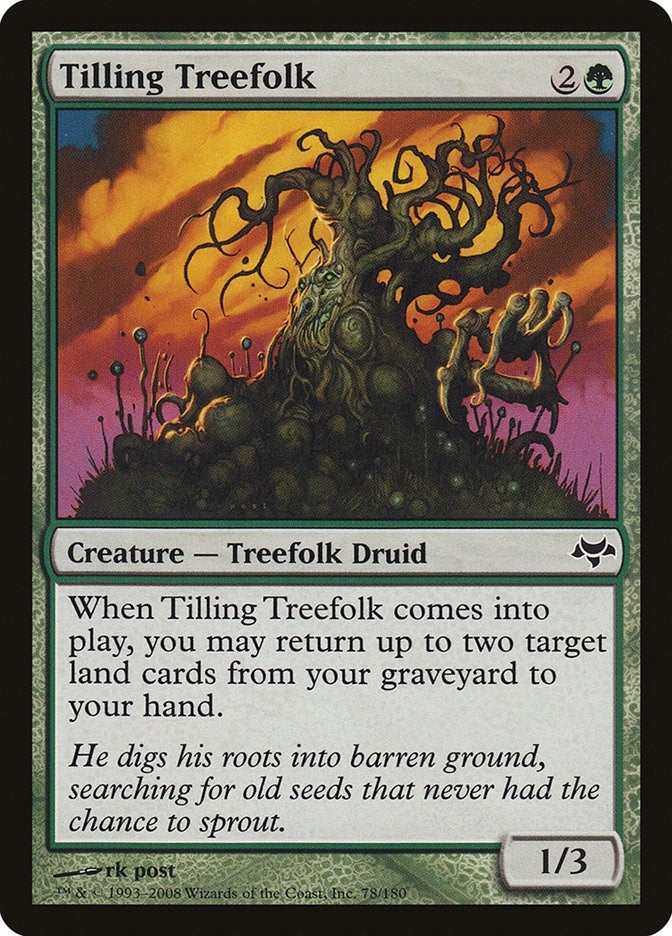 Image for Tilling Treefolk (78) [Eventide] - Magic: The Gathering