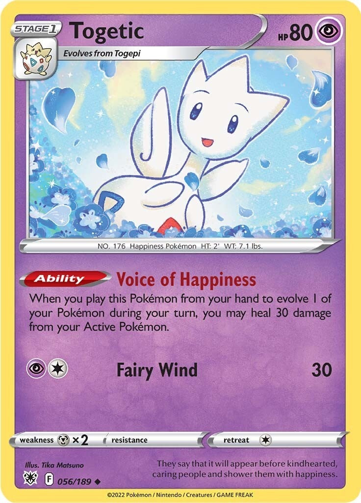 Image for Togetic (056/189) [SWSH10: Astral Radiance] - Pokemon