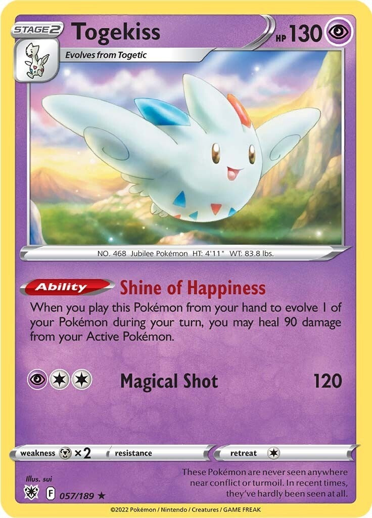Image for Togekiss (057/189) [SWSH10: Astral Radiance] - Pokemon
