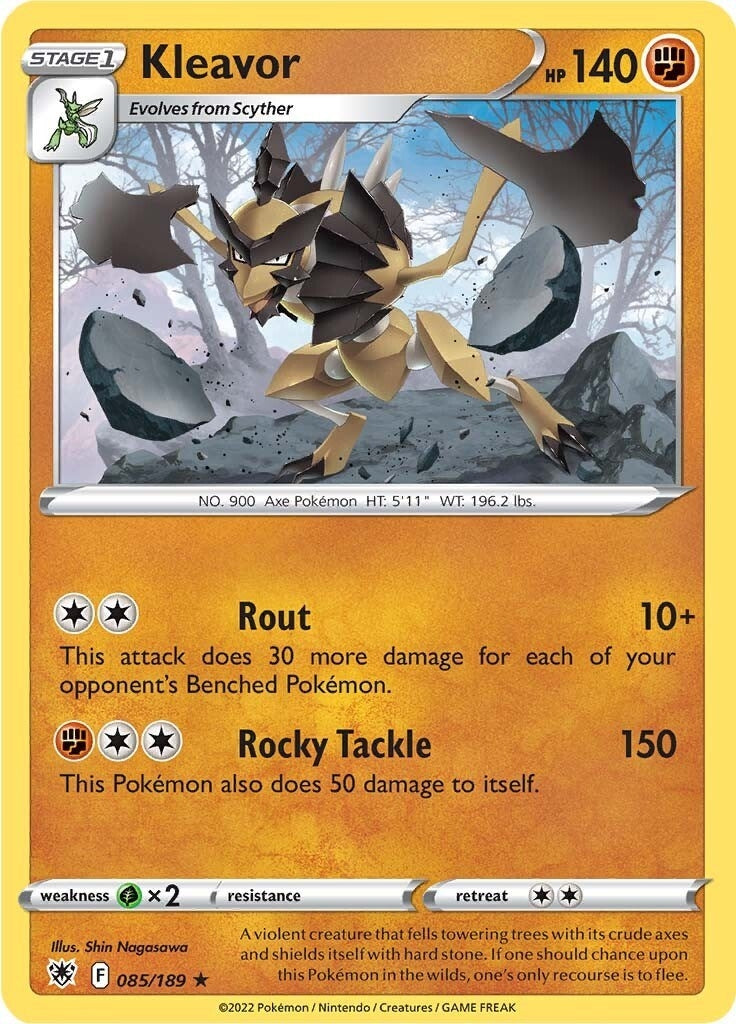 Image for Kleavor (85) (085/189) [SWSH10: Astral Radiance] - Pokemon