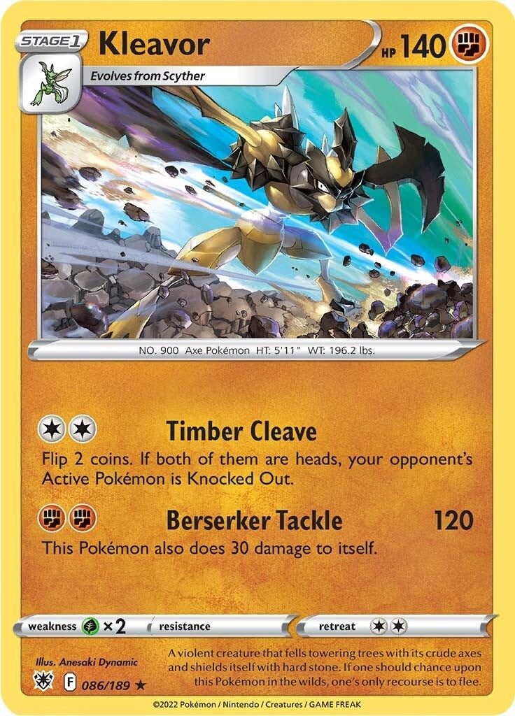 Image for Kleavor (86) (086/189) [SWSH10: Astral Radiance] - Pokemon