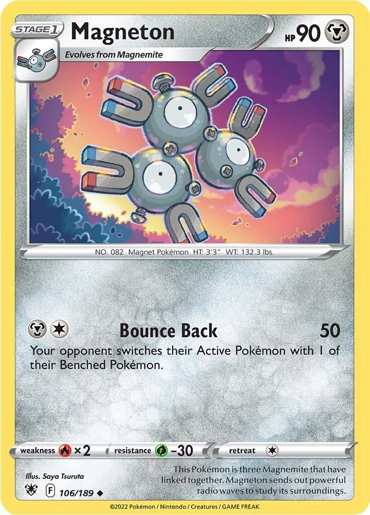 Image for Magneton (106/189) [SWSH10: Astral Radiance] - Pokemon
