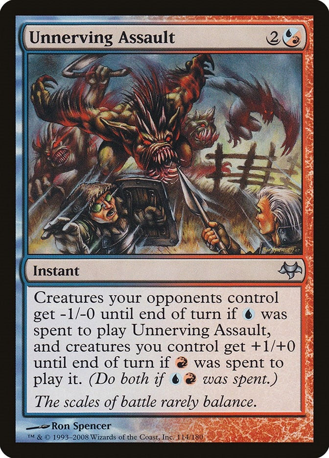 Image for Unnerving Assault (114) [Eventide] - Magic: The Gathering