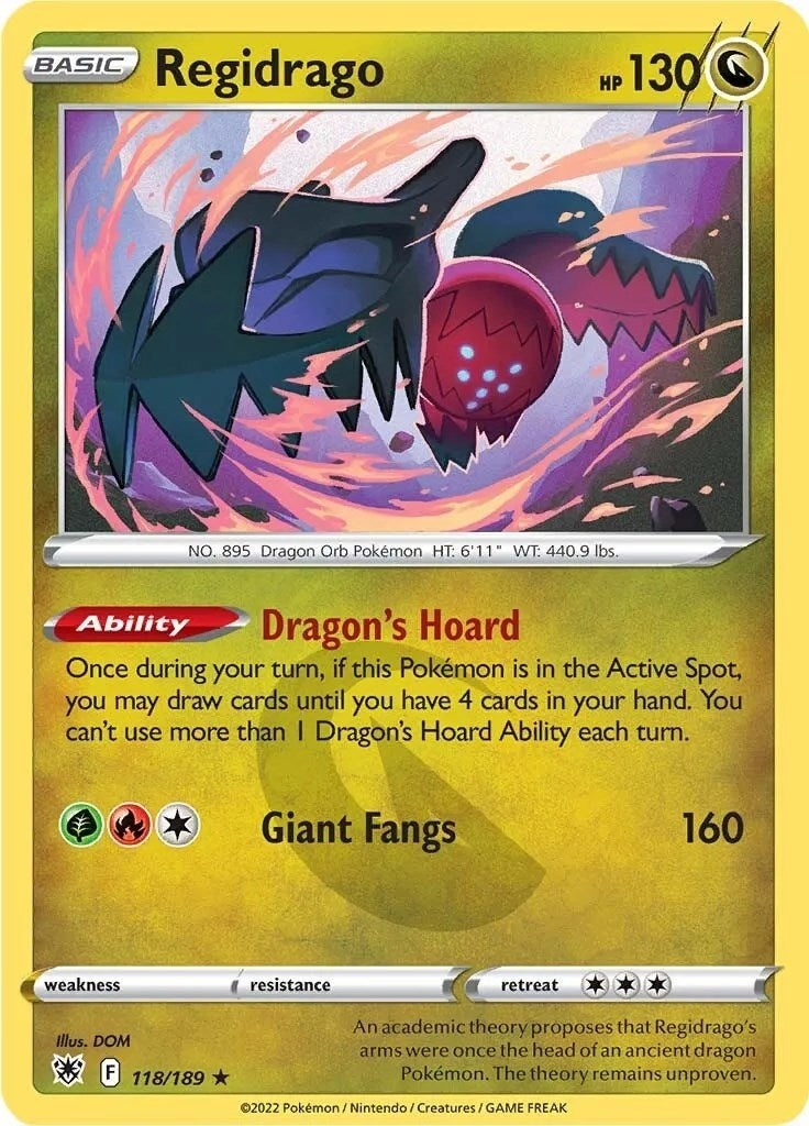 Image for Regidrago (118/189) [SWSH10: Astral Radiance] - Pokemon