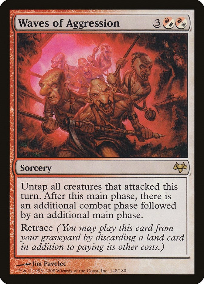 Image for Waves of Aggression (148) [Eventide] - Magic: The Gathering