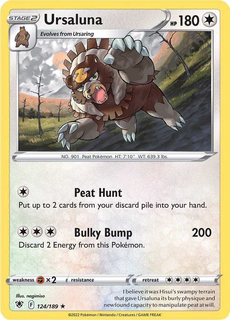 Image for Ursaluna (124/189) [SWSH10: Astral Radiance] - Pokemon