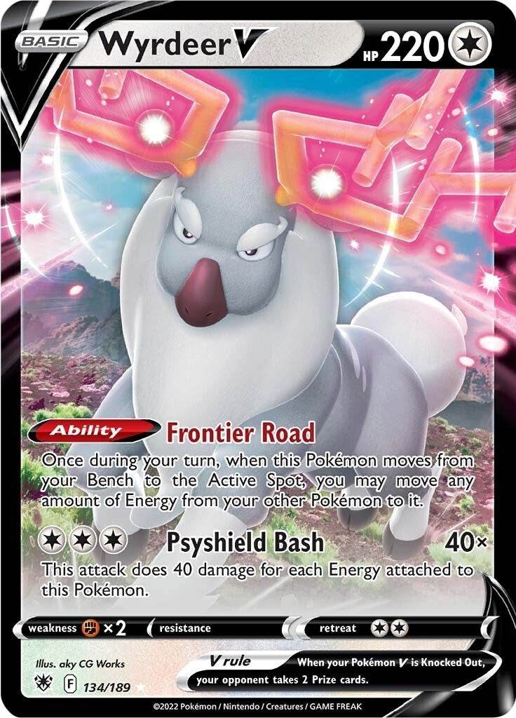 Image for Wyrdeer V (134/189) [SWSH10: Astral Radiance] - Pokemon