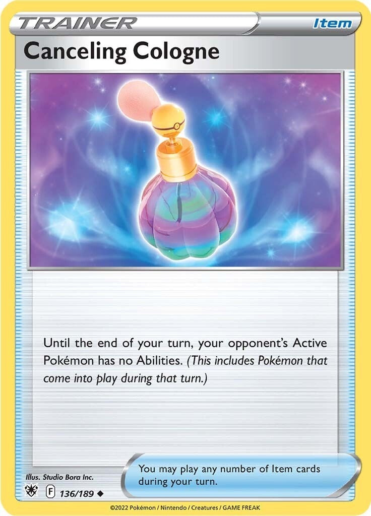 Image for Canceling Cologne (136/189) [SWSH10: Astral Radiance] - Pokemon