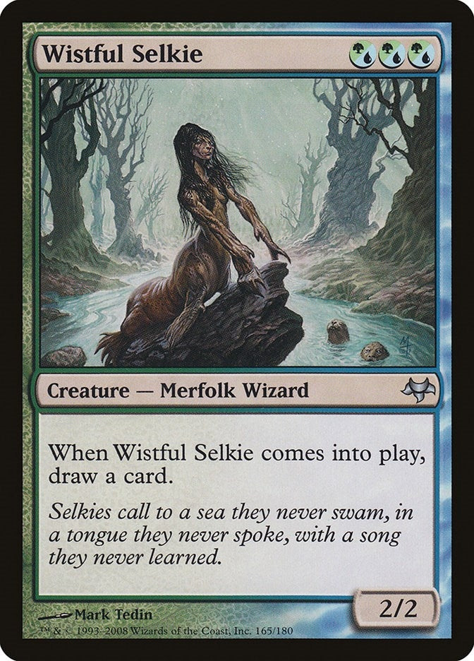 Image for Wistful Selkie (165) [Eventide] - Magic: The Gathering