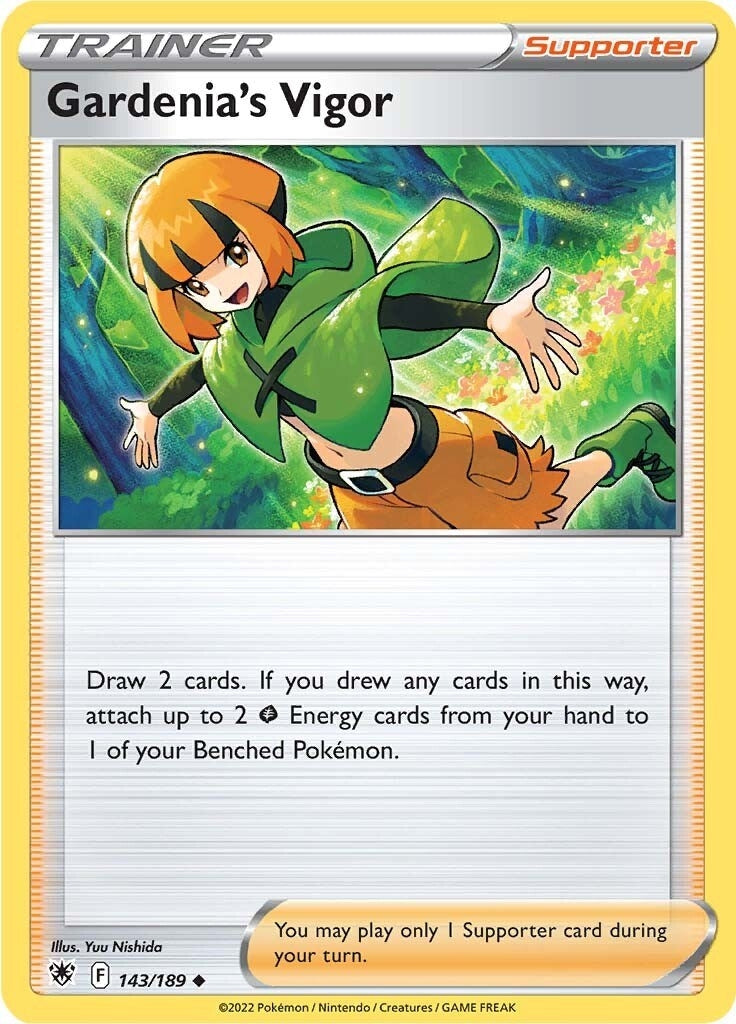 Image for Gardenia's Vigor (143/189) [SWSH10: Astral Radiance] - Pokemon