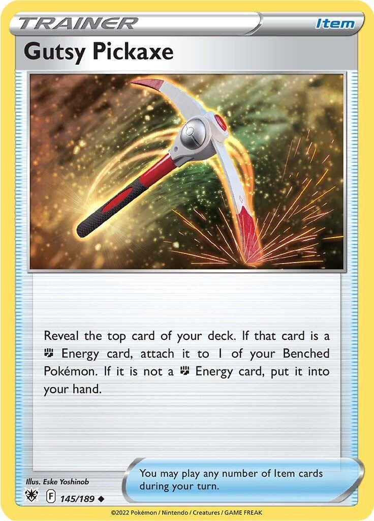 Image for Gutsy Pickaxe (145/189) [SWSH10: Astral Radiance] - Pokemon