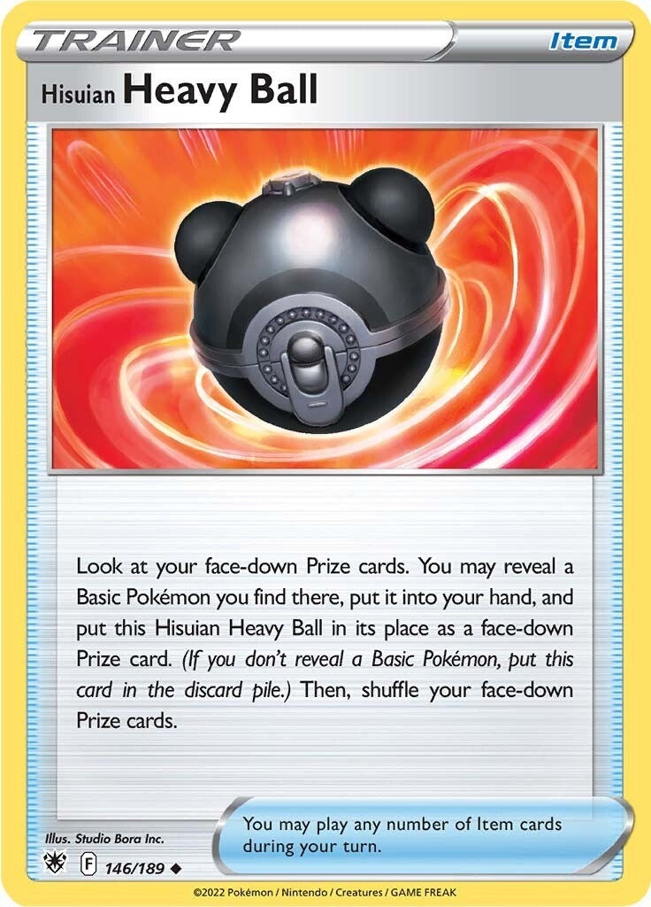 Image for Hisuian Heavy Ball (146/189) [SWSH10: Astral Radiance] - Pokemon