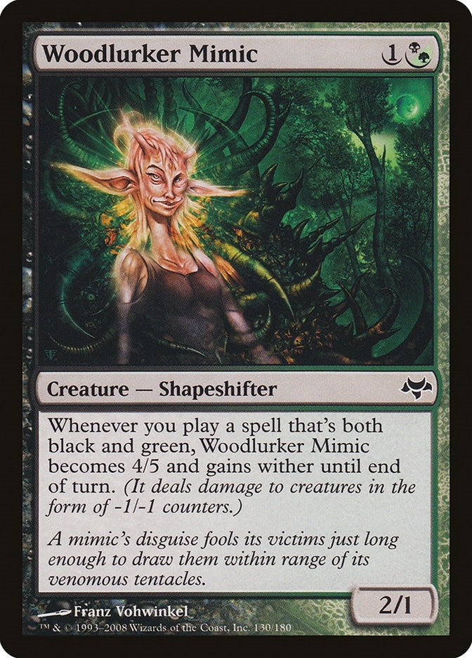Image for Woodlurker Mimic (130) [Eventide] - Magic: The Gathering