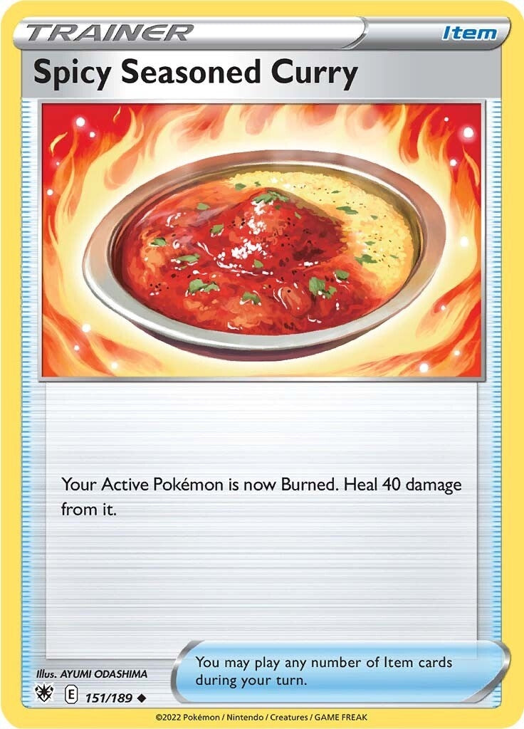 Image for Spicy Seasoned Curry (151/189) [SWSH10: Astral Radiance] - Pokemon