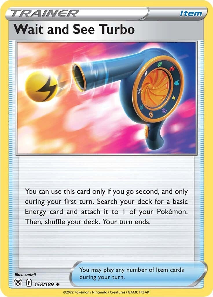 Image for Wait and See Turbo (158/189) [SWSH10: Astral Radiance] - Pokemon
