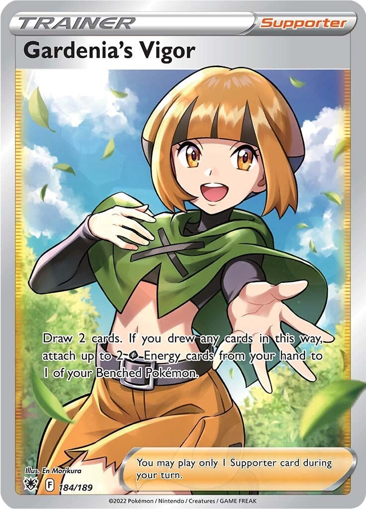 Image for Gardenia's Vigor (Full Art) (184/189) [SWSH10: Astral Radiance] - Pokemon