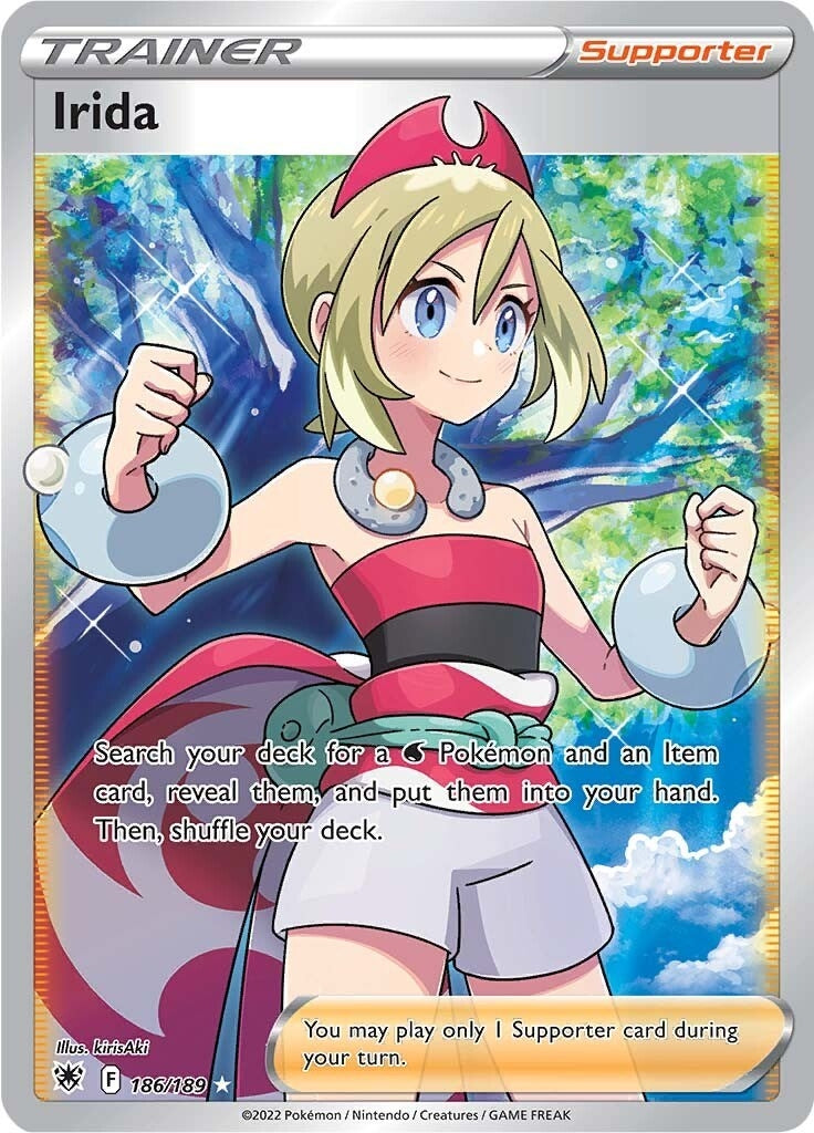 Image for Irida (Full Art) (186/189) [SWSH10: Astral Radiance] - Pokemon