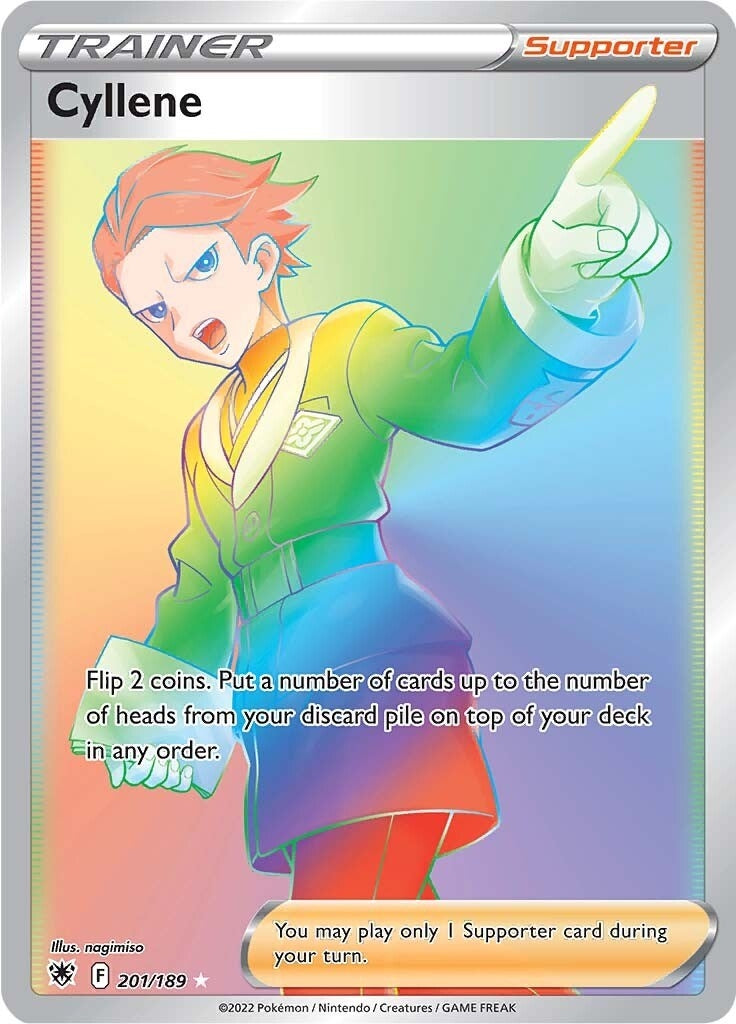 Image for Cyllene (Secret) (201/189) [SWSH10: Astral Radiance] - Pokemon