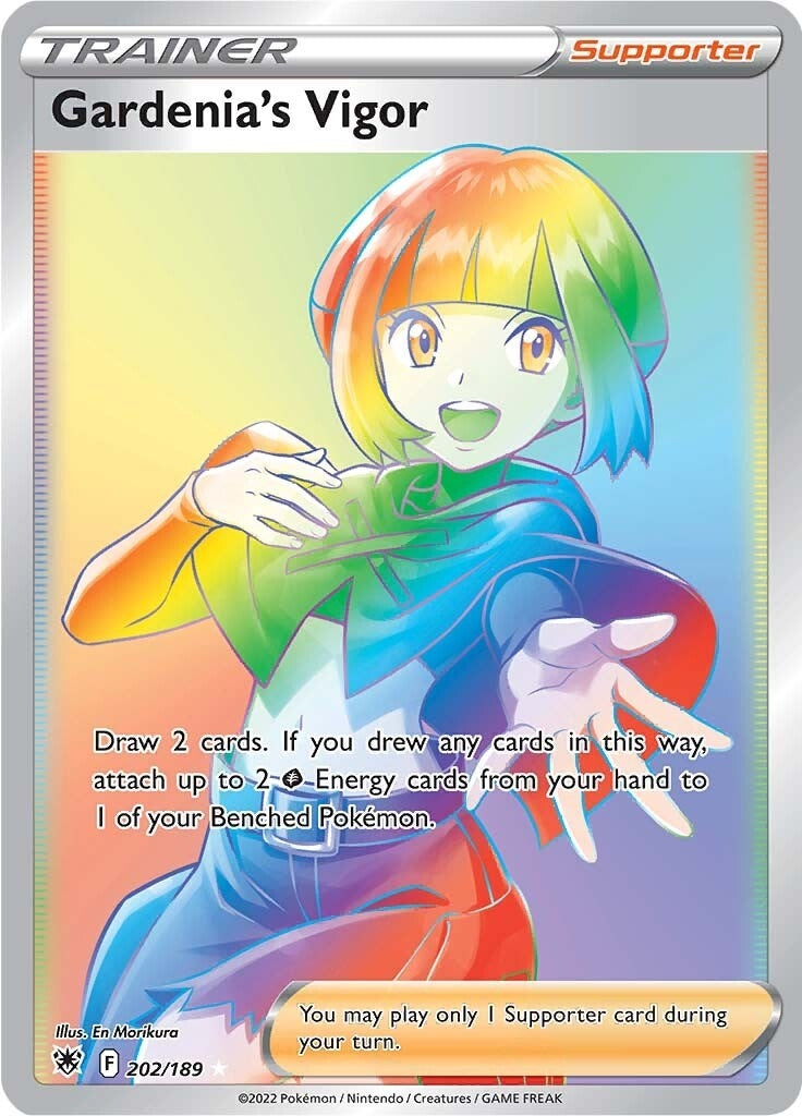 Image for Gardenia's Vigor (Secret) (202/189) [SWSH10: Astral Radiance] - Pokemon