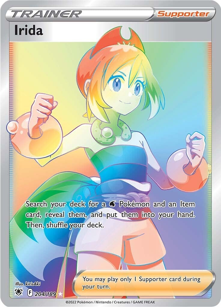 Image for Irida (Secret) (204/189) [SWSH10: Astral Radiance] - Pokemon