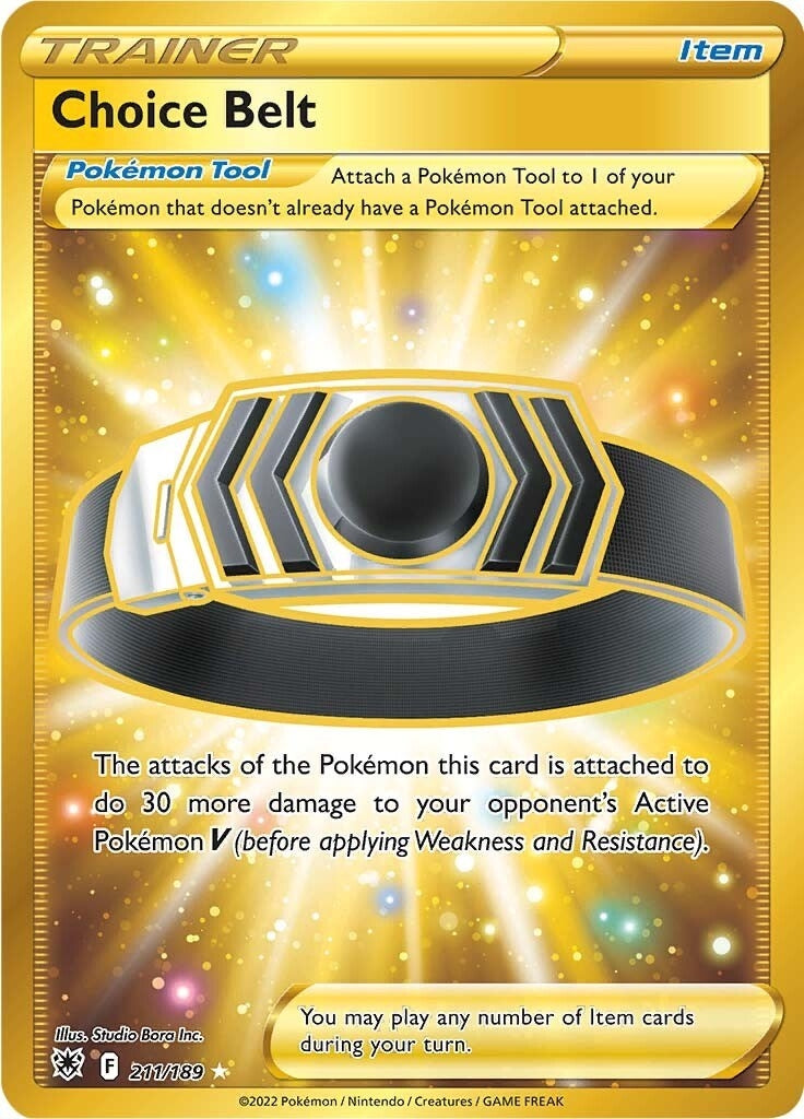 Image for Choice Belt (Secret) (211/189) [SWSH10: Astral Radiance] - Pokemon