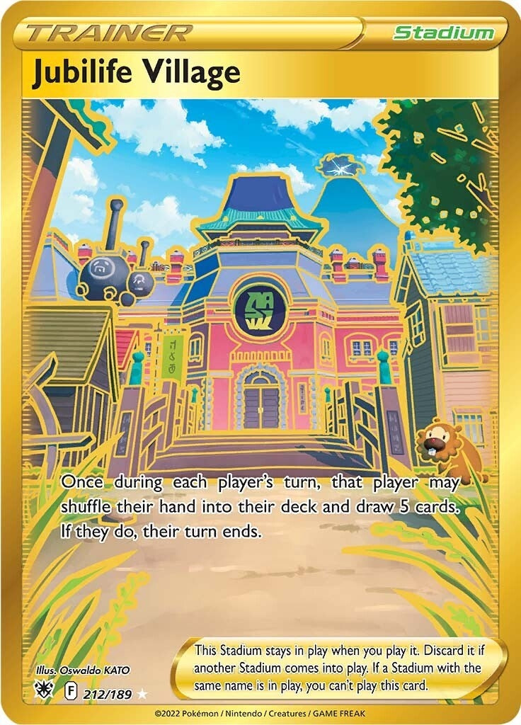 Image for Jubilife Village (Secret) (212/189) [SWSH10: Astral Radiance] - Pokemon