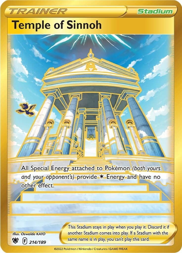 Image for Temple of Sinnoh (Secret) (214/189) [SWSH10: Astral Radiance] - Pokemon