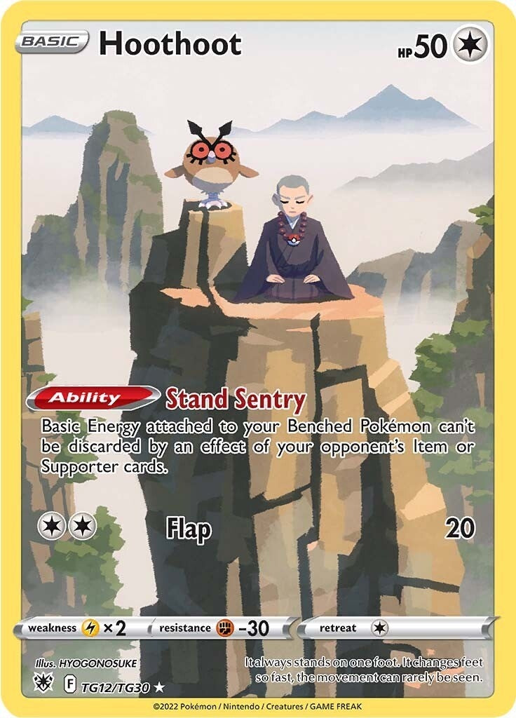 Image for Hoothoot (TG12/TG30) [SWSH10: Astral Radiance Trainer Gallery] - Pokemon
