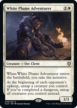 Image for White Plume Adventurer (49) [Commander Legends: Battle for Baldur's Gate] - Magic: The Gathering
