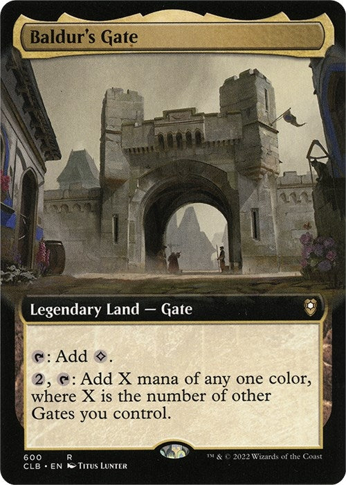 Image for Baldur's Gate (Extended Art) (600) [Commander Legends: Battle for Baldur's Gate] - Magic: The Gathering