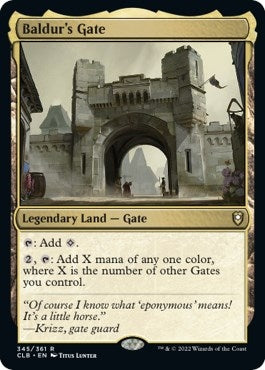 Image for Baldur's Gate (345) [Commander Legends: Battle for Baldur's Gate] - Magic: The Gathering