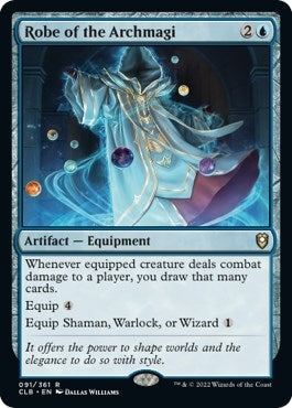 Image for Robe of the Archmagi (91) [Commander Legends: Battle for Baldur's Gate] - Magic: The Gathering