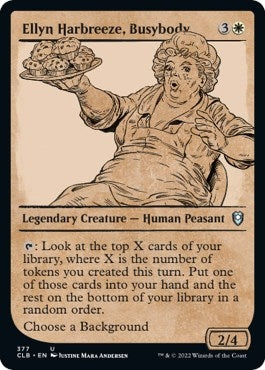 Image for Ellyn Harbreeze, Busybody (Showcase) (377) [Commander Legends: Battle for Baldur's Gate] - Magic: The Gathering
