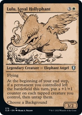 Image for Lulu, Loyal Hollyphant (Showcase) (379) [Commander Legends: Battle for Baldur's Gate] - Magic: The Gathering