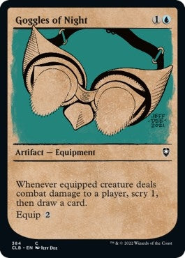 Image for Goggles of Night (Showcase) (384) [Commander Legends: Battle for Baldur's Gate] - Magic: The Gathering