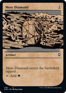 Image for Moss Diamond (Showcase) (448) [Commander Legends: Battle for Baldur's Gate] - Magic: The Gathering