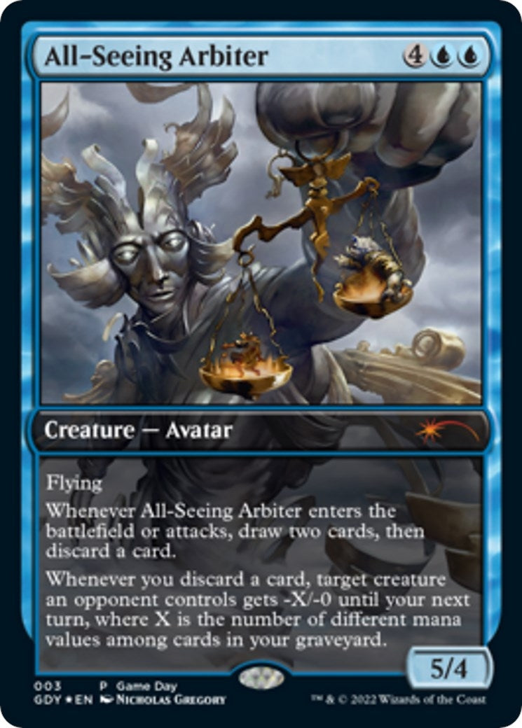 Image for All-Seeing Arbiter (3) [Game Day & Store Championship Promos] - Magic: The Gathering