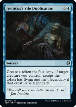 Image for Irenicus's Vile Duplication (78) [Commander Legends: Battle for Baldur's Gate] - Magic: The Gathering