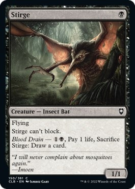 Image for Stirge (150) [Commander Legends: Battle for Baldur's Gate] - Magic: The Gathering