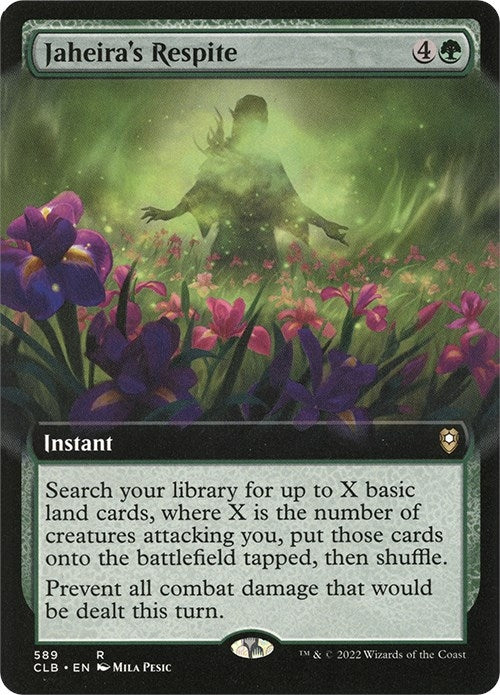 Image for Jaheira's Respite (Extended Art) (589) [Commander Legends: Battle for Baldur's Gate] - Magic: The Gathering