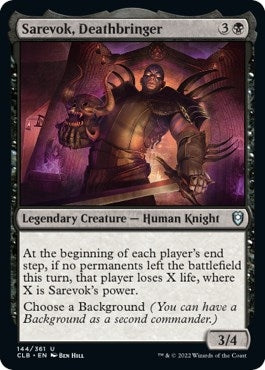 Image for Sarevok, Deathbringer (144) [Commander Legends: Battle for Baldur's Gate] - Magic: The Gathering