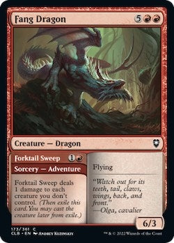 Image for Fang Dragon (173) [Commander Legends: Battle for Baldur's Gate] - Magic: The Gathering