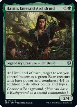 Image for Halsin, Emerald Archdruid (234) [Commander Legends: Battle for Baldur's Gate] - Magic: The Gathering