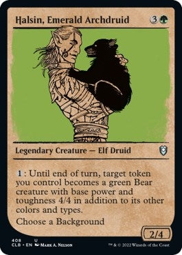 Image for Halsin, Emerald Archdruid (Showcase) (408) [Commander Legends: Battle for Baldur's Gate] - Magic: The Gathering