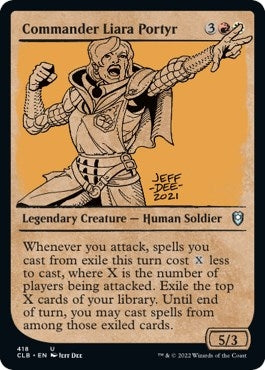 Image for Commander Liara Portyr (Showcase) (418) [Commander Legends: Battle for Baldur's Gate] - Magic: The Gathering