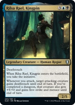 Image for Rilsa Rael, Kingpin (293) [Commander Legends: Battle for Baldur's Gate] - Magic: The Gathering