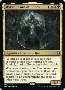 Image for Myrkul, Lord of Bones (287) [Commander Legends: Battle for Baldur's Gate] - Magic: The Gathering