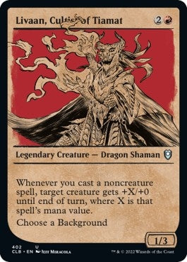 Image for Livaan, Cultist of Tiamat (Showcase) (402) [Commander Legends: Battle for Baldur's Gate] - Magic: The Gathering