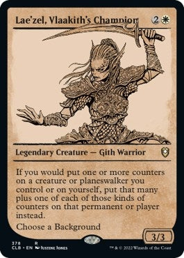 Image for Lae'zel, Vlaakith's Champion (Showcase) (378) [Commander Legends: Battle for Baldur's Gate] - Magic: The Gathering